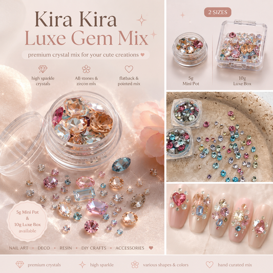 Kira Kira Luxe Gem Mix | Premium Crystal Embellishments